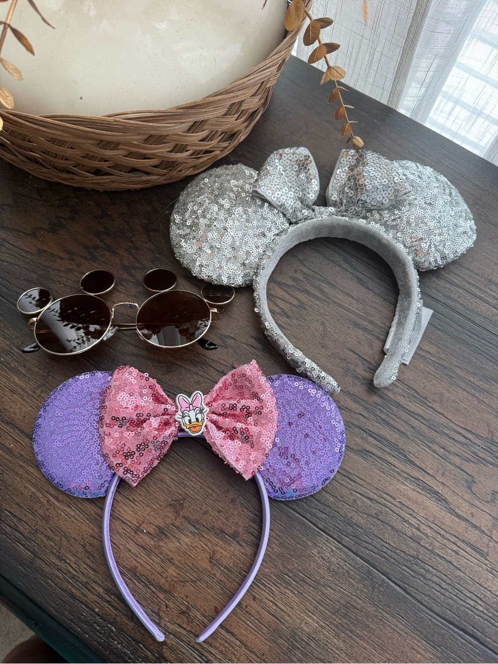 Disney Ears and Mickey sunglasses